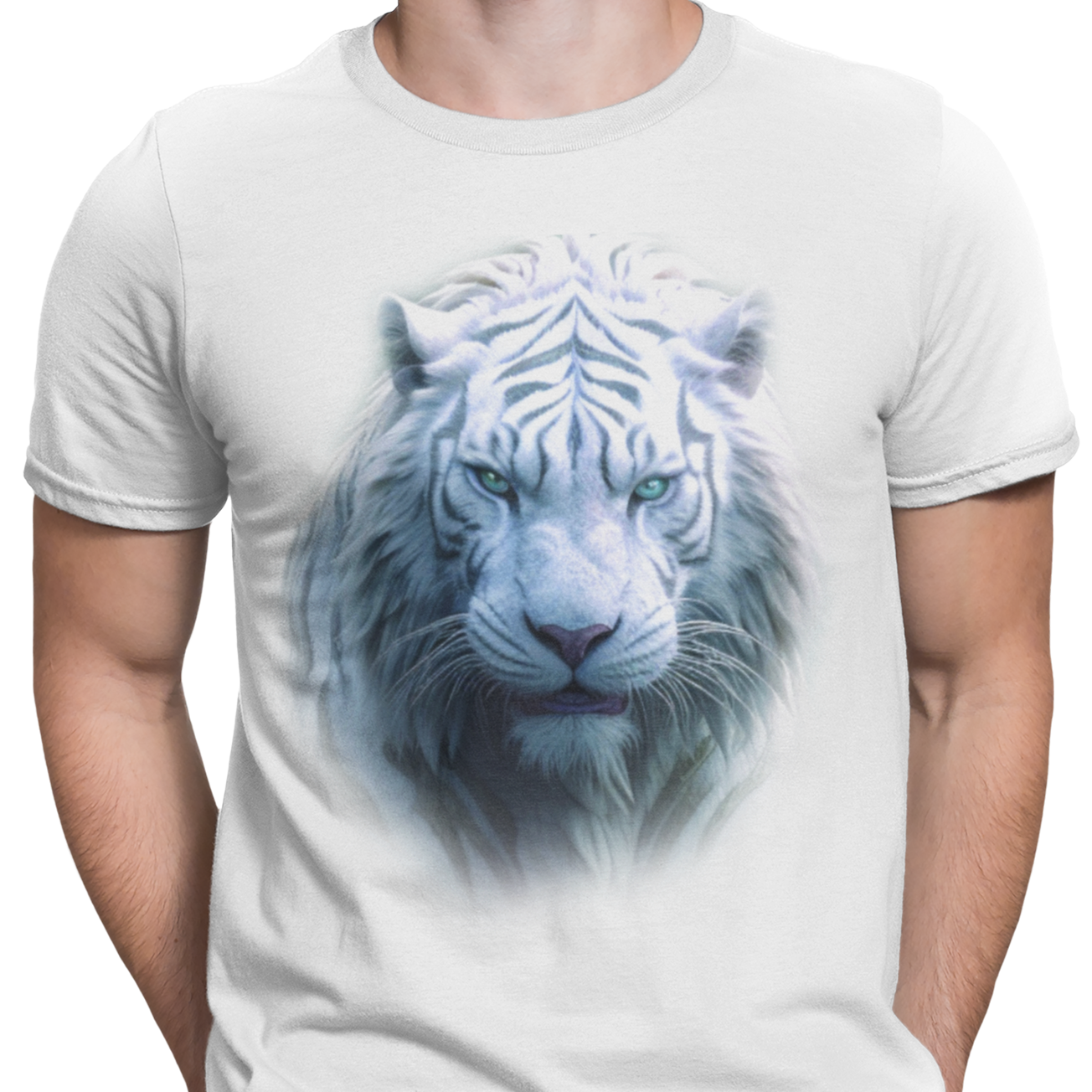 CAMISETA TIGRE BLANCO