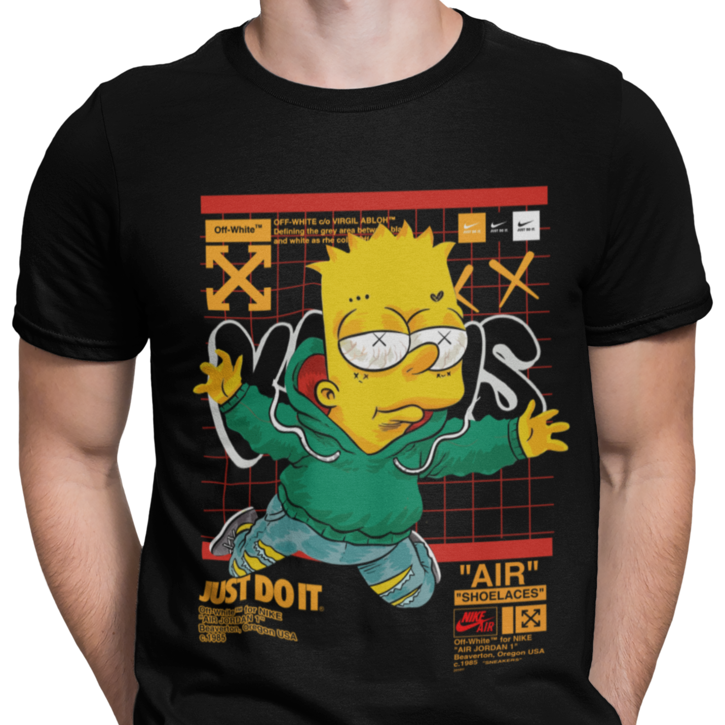 CAMISETA SUDADERA BART SIMPSONS COLOCADO