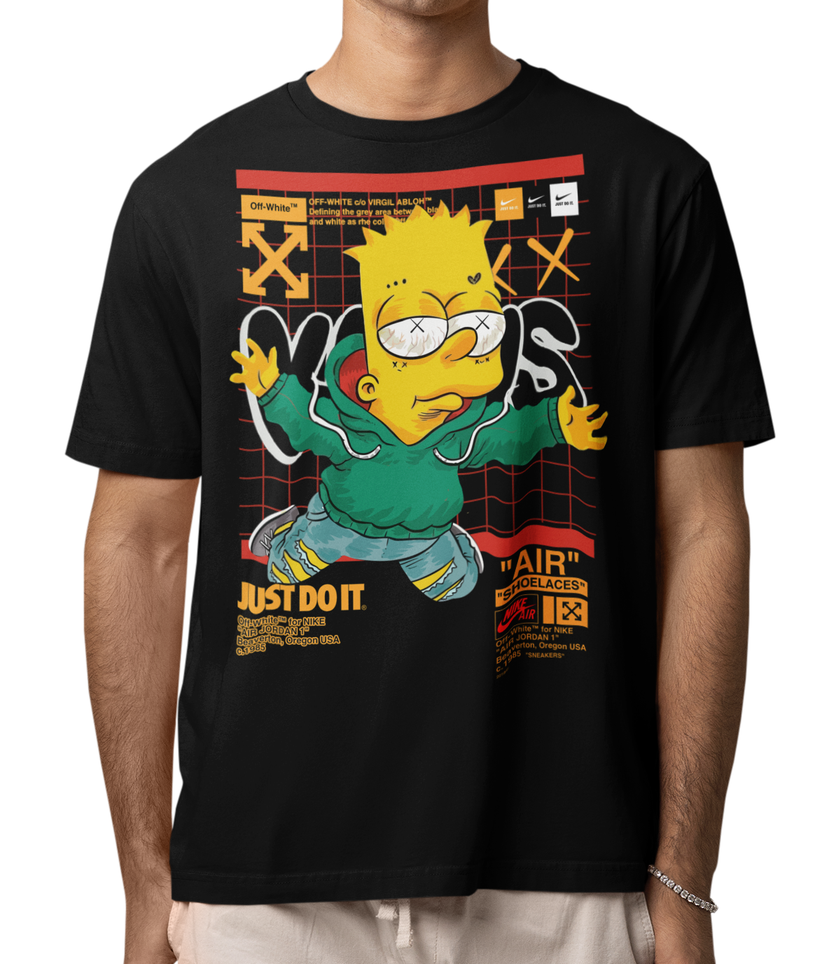 CAMISETA SUDADERA BART SIMPSONS COLOCADO