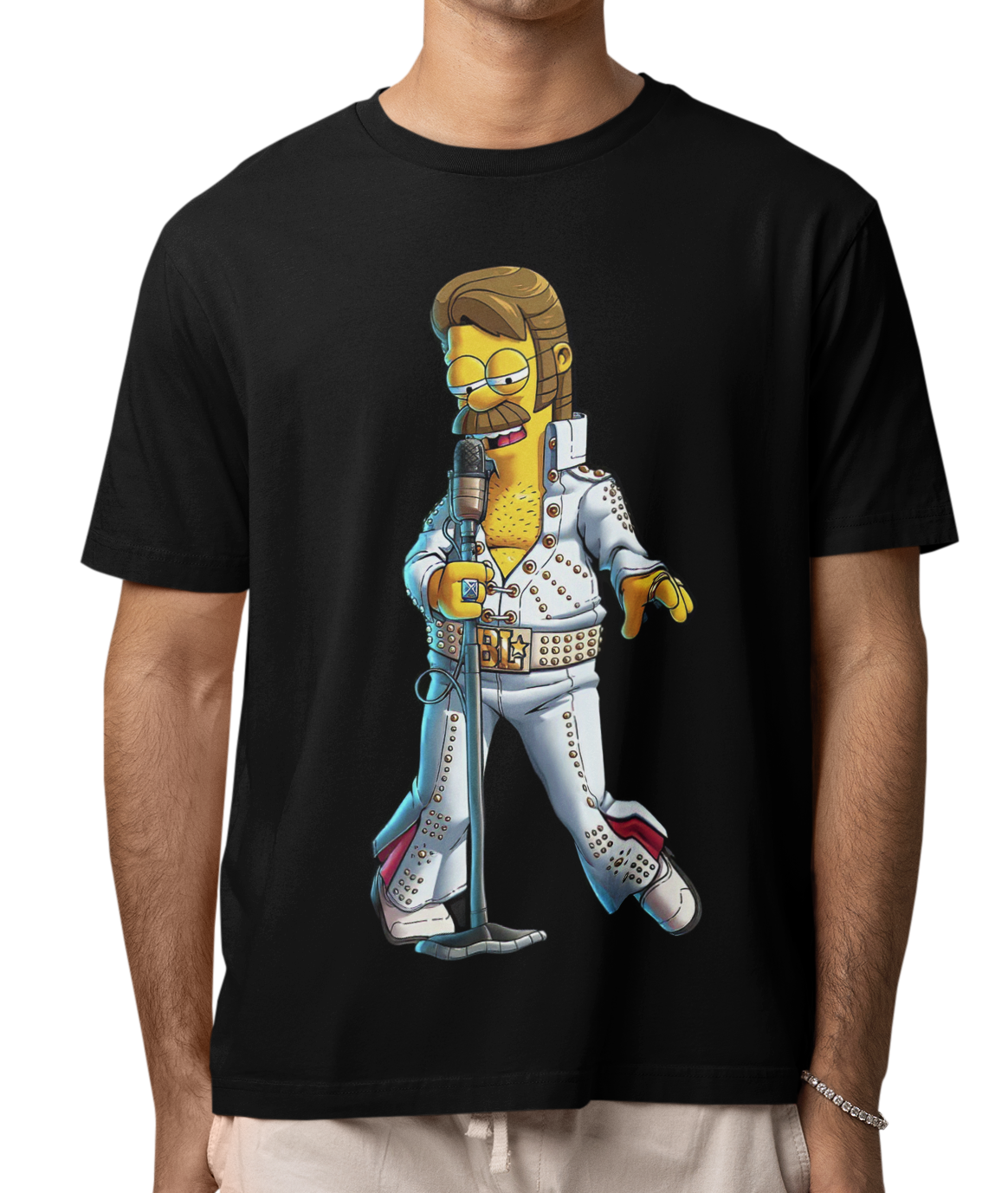 CAMISETA / SUDADERA SIMPSONS FLANDERS ROQUERO