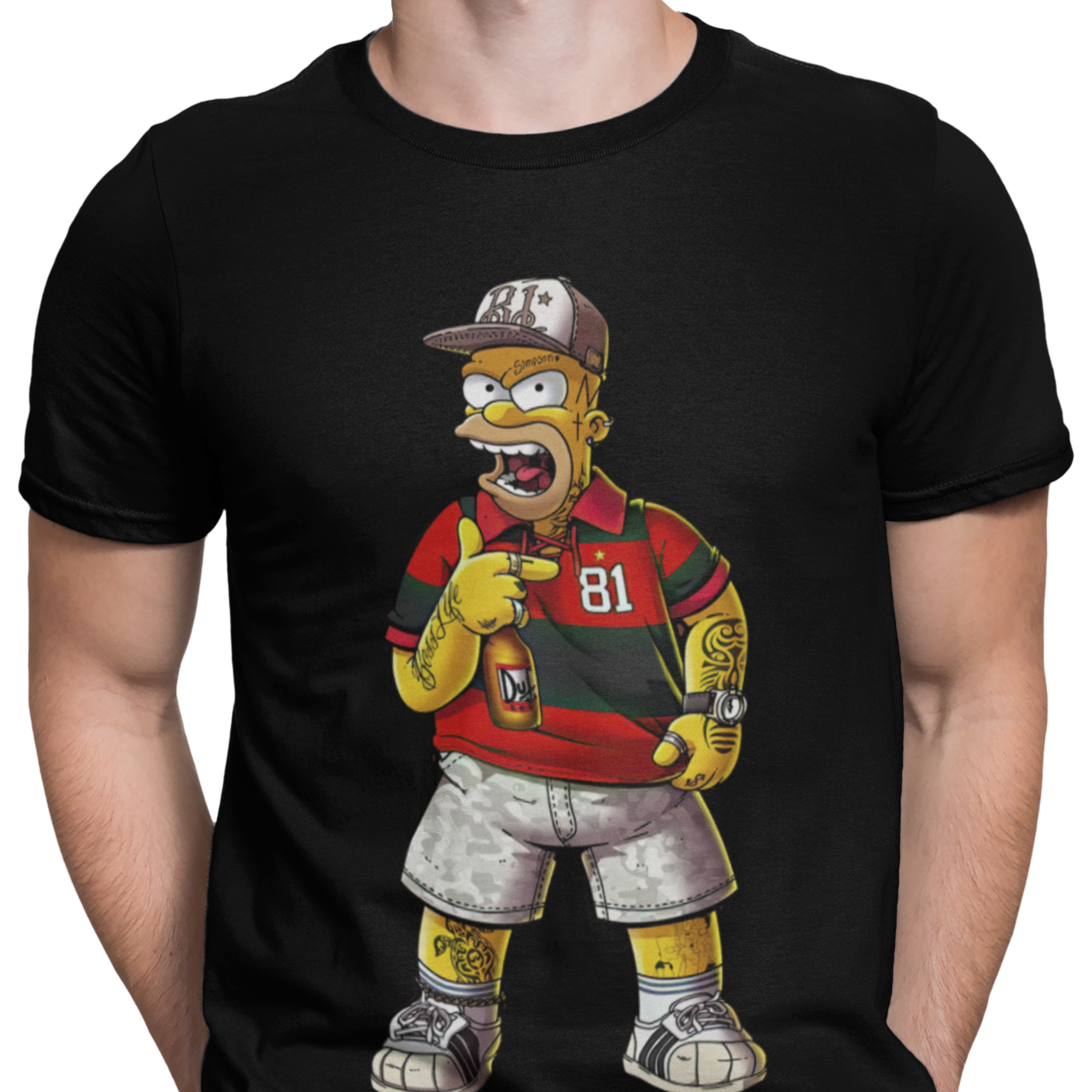 CAMISETA / SUDADERA SIMPSONS HOMER ENTRENADOR