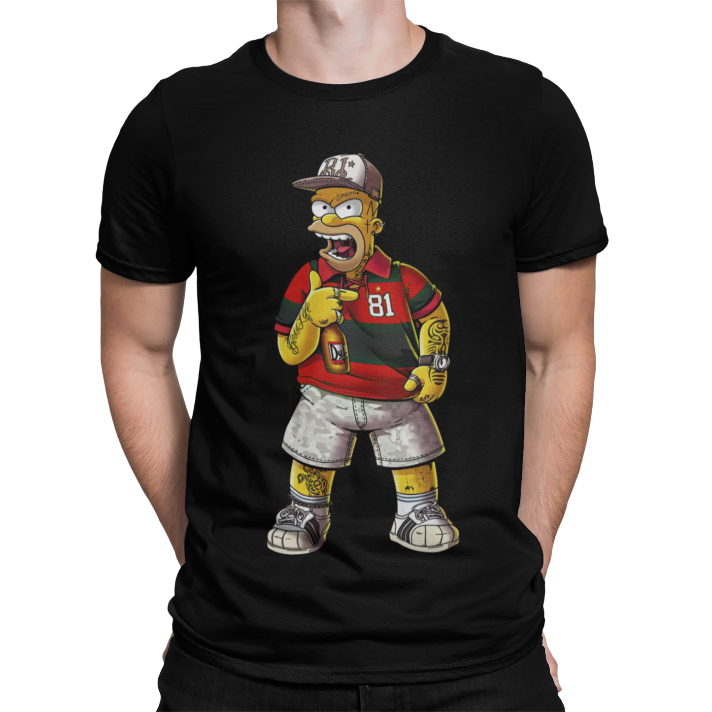 CAMISETA / SUDADERA SIMPSONS HOMER ENTRENADOR