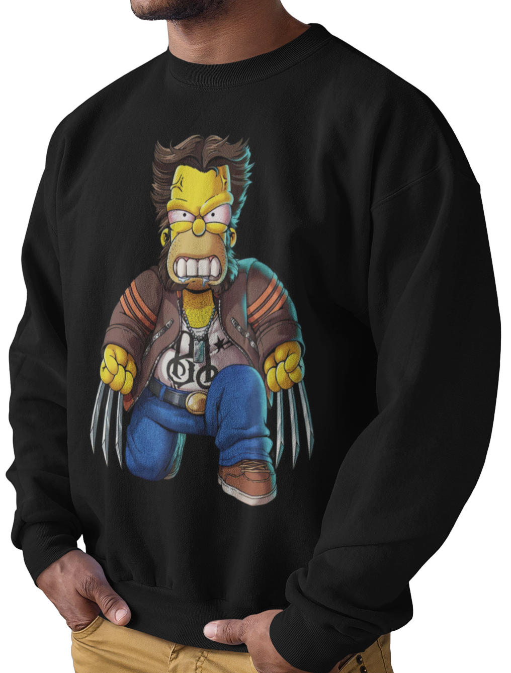 CAMISETA / SUDADERA HOMER LOBEZNO