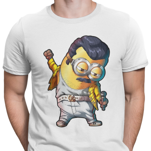 CAMISETA / SUDADERA MINIONS ROQUERO BLANCA