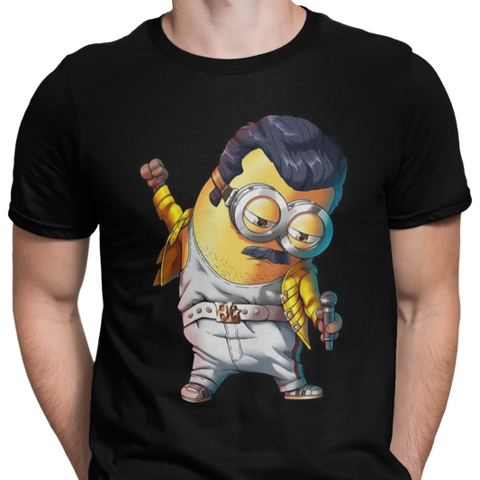 CAMISETA / SUDADERA MINIONS ROQUERO NEGRO