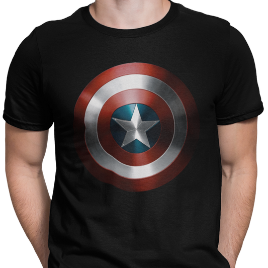 CAMISETA / SUDADERA HEROES CAPITAN AMERICA ESCUDO