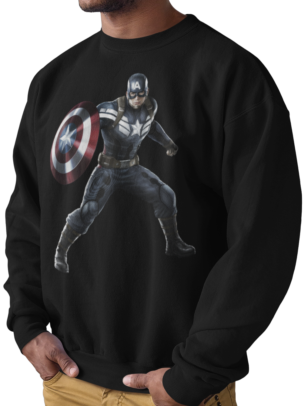 CAMISETA / SUDADERA HEROES CAPITAN AMERICA