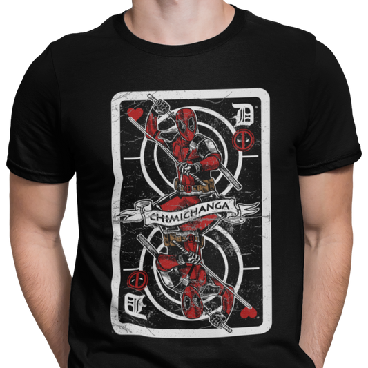 CAMISETA / SUDADERA HEROES DEADPOOL CARTA