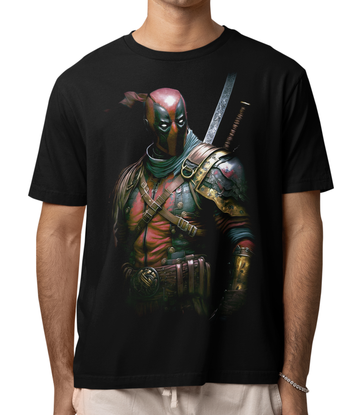 CAMISETA / SUDADERA HEROES DEADPOOL OSCURO