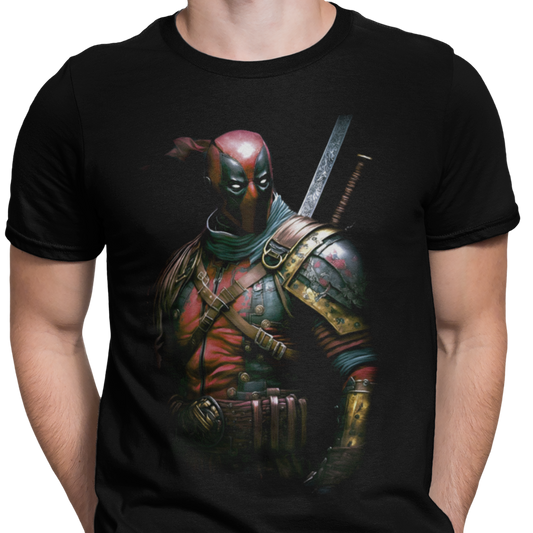 CAMISETA / SUDADERA HEROES DEADPOOL OSCURO