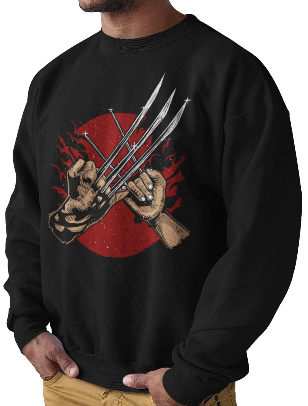 CAMISETA / SUDADERA HEROES LOBEZNO GARRAS