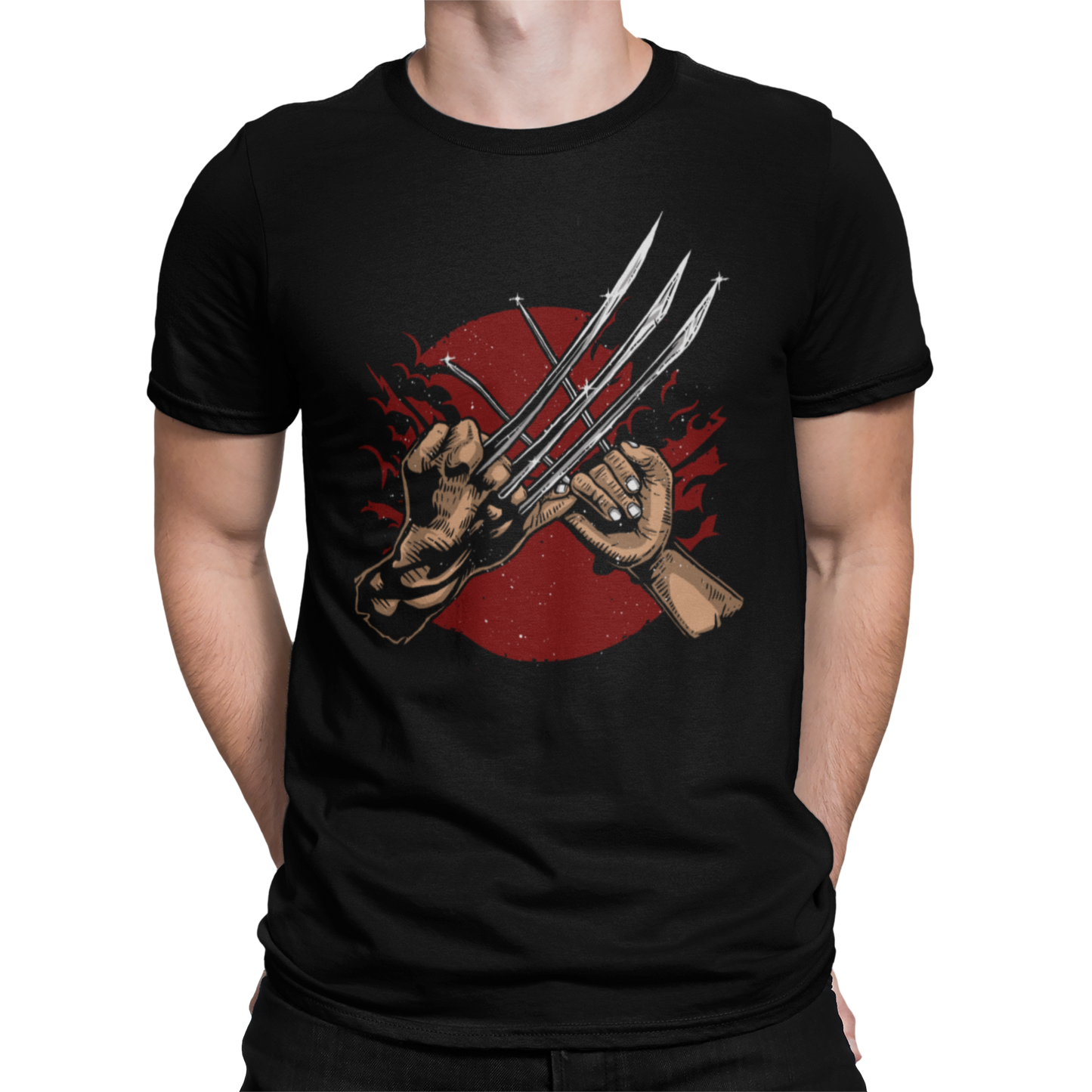 CAMISETA / SUDADERA HEROES LOBEZNO GARRAS