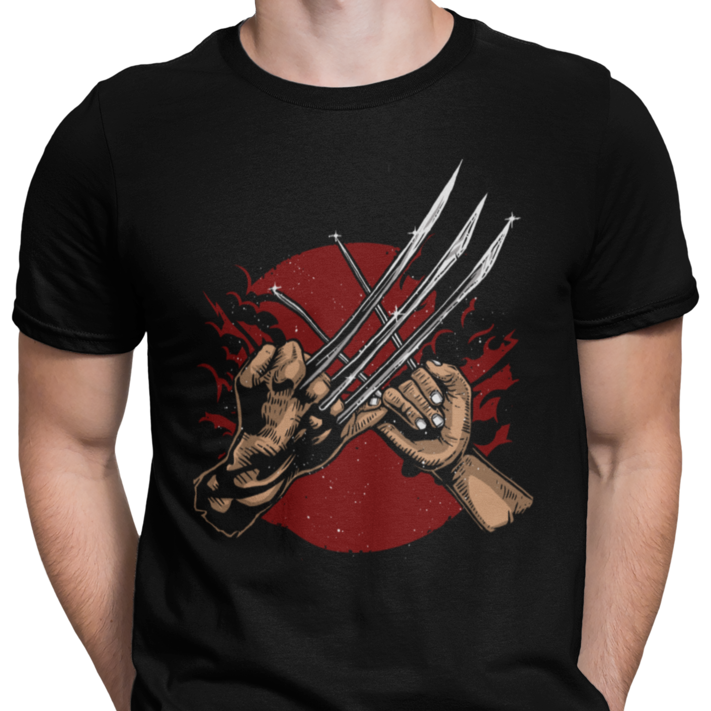 CAMISETA / SUDADERA HEROES LOBEZNO GARRAS