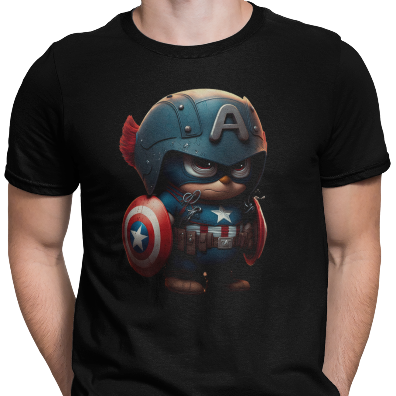 CAMISETA / SUDADERA HEROES MINI CAPITAN AMERICA