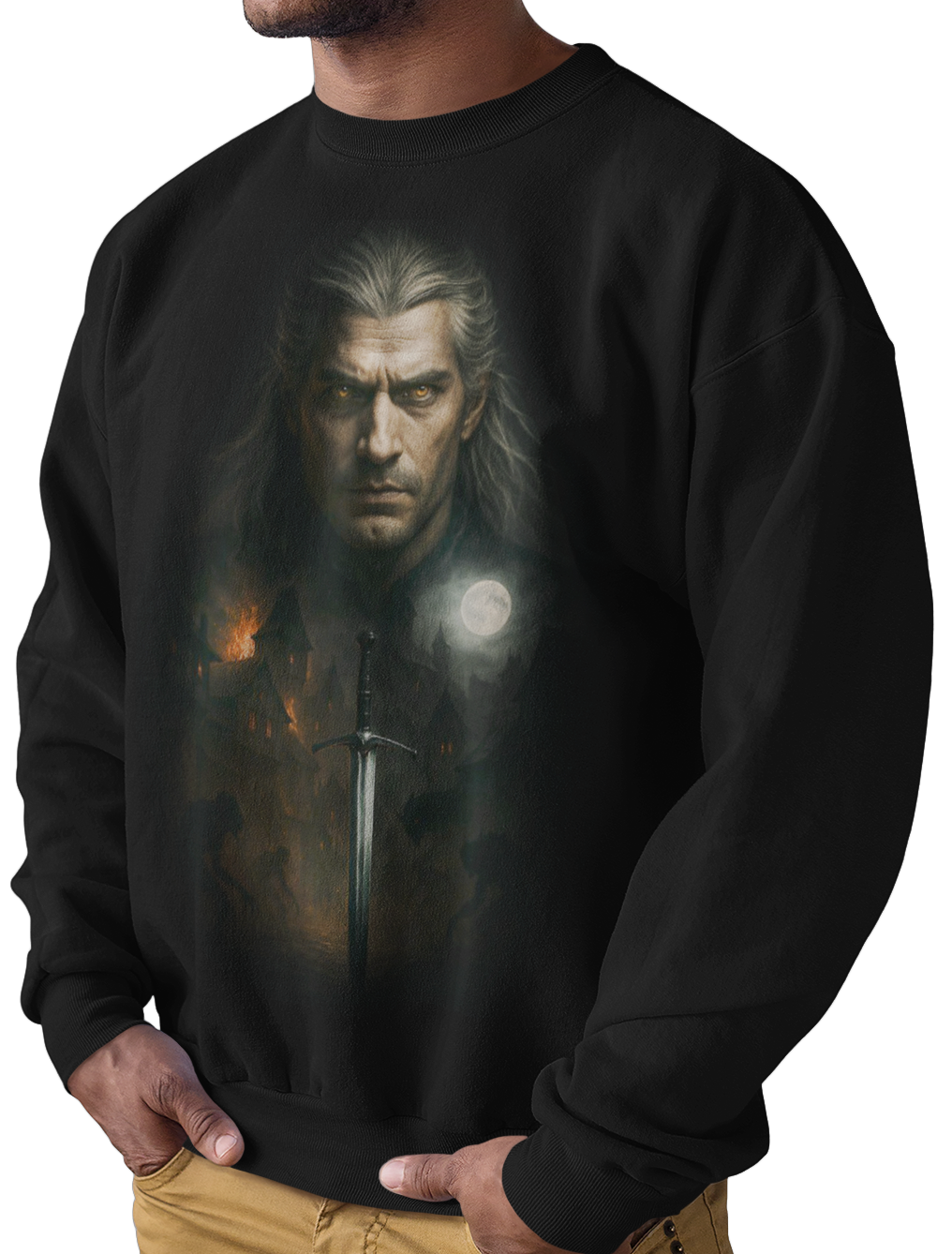 CAMISETA / SUDADERA EL BRUJO ESCUDO ESPADA