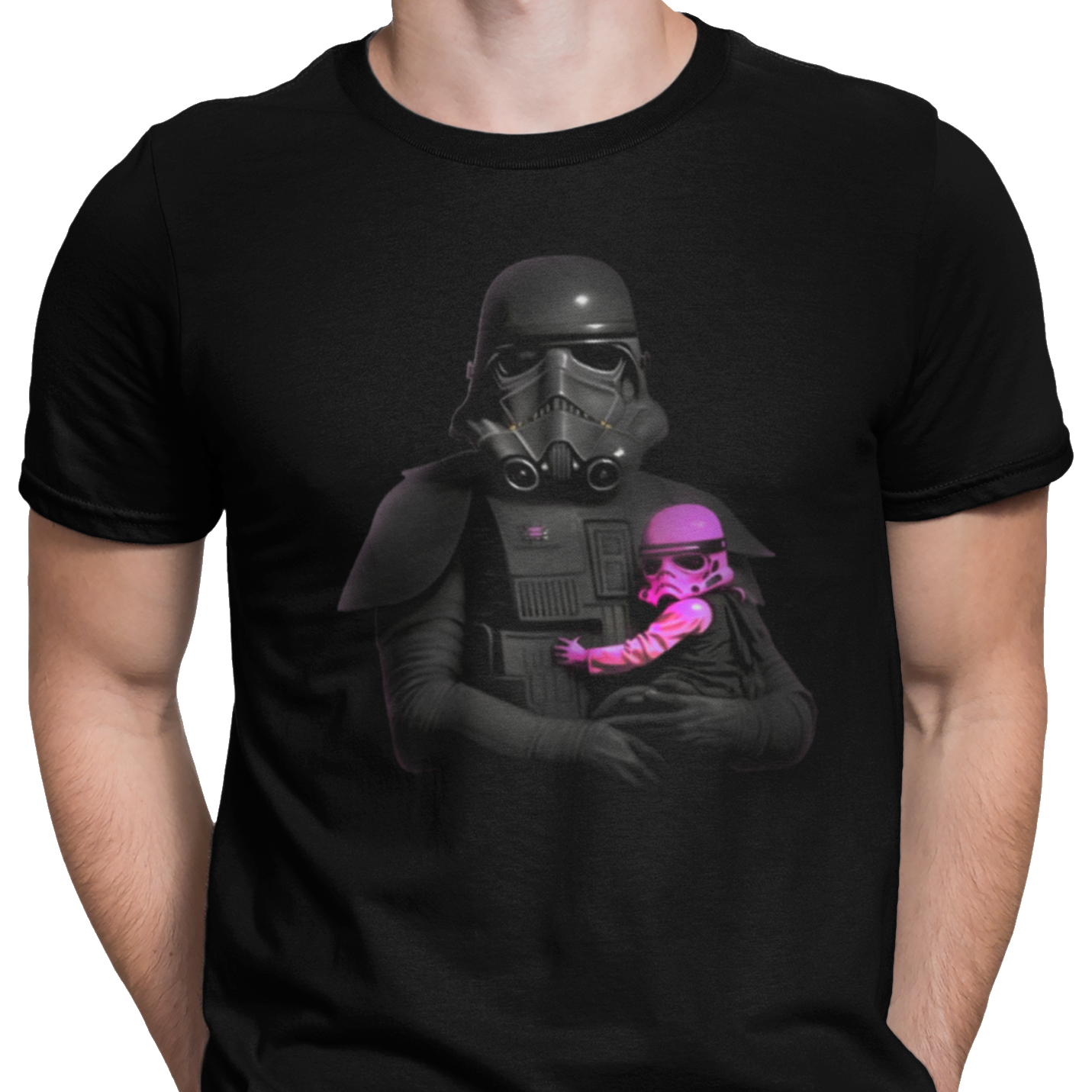 CAMISETA / SUDADERA SOLDADO STARWARS CON BEBE