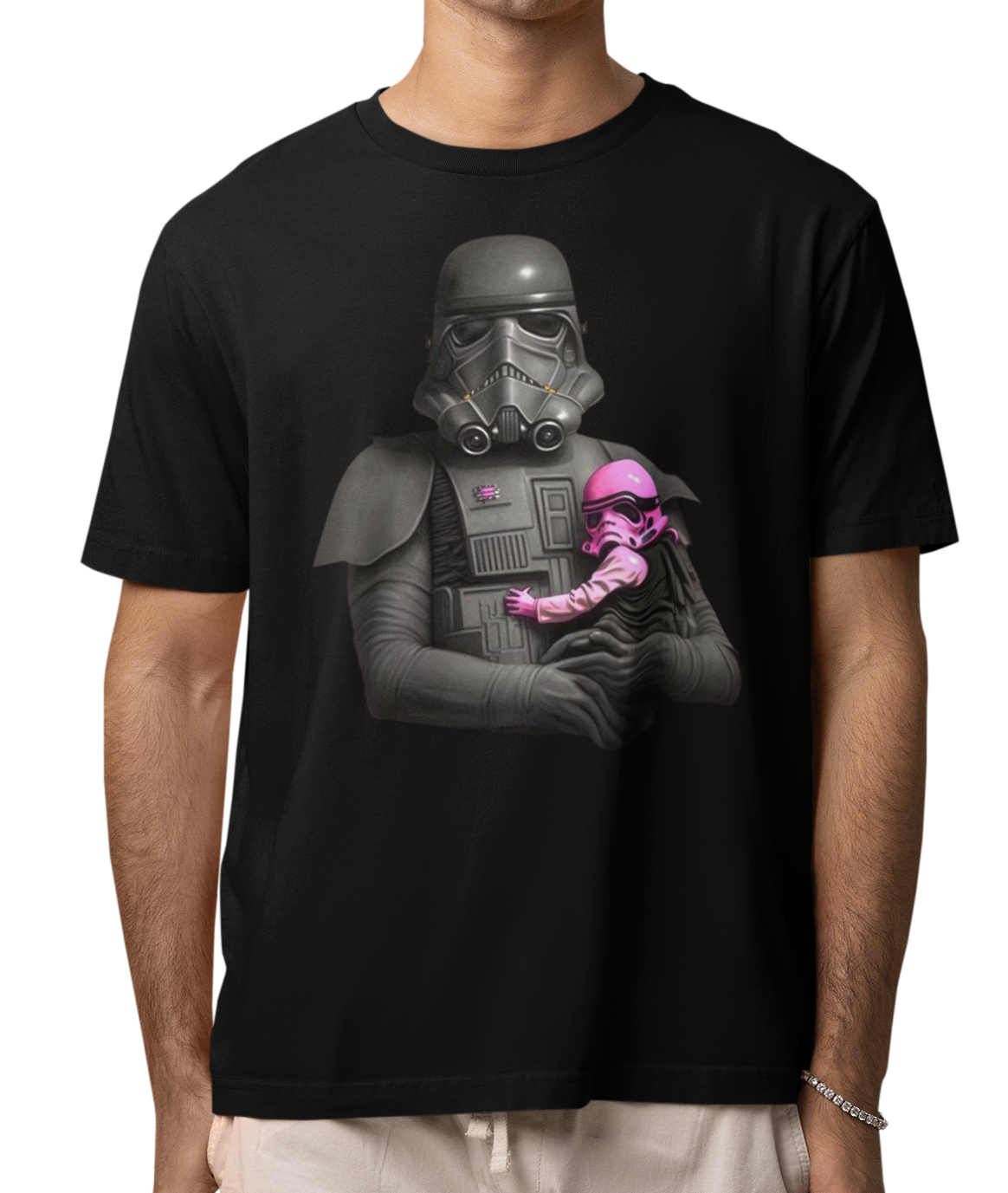 CAMISETA / SUDADERA SOLDADO STARWARS CON BEBE