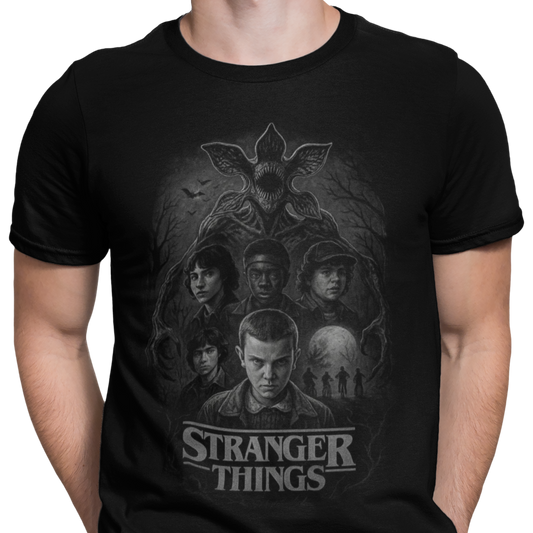 CAMISETA / SUDADERA STRANGER THIGS OSCURO
