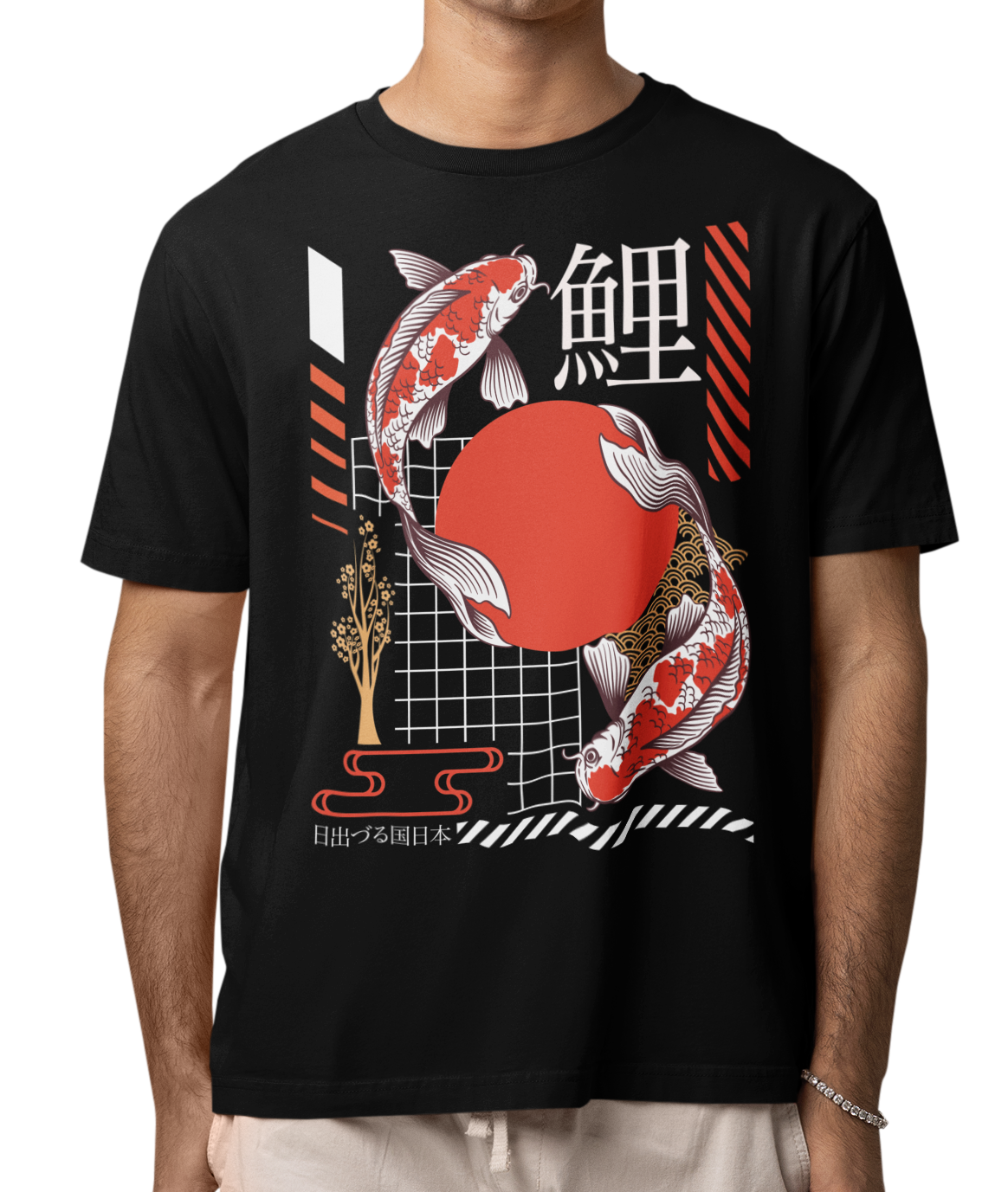 CAMISETA / SUDADERA JAPÓN PECES CARPA