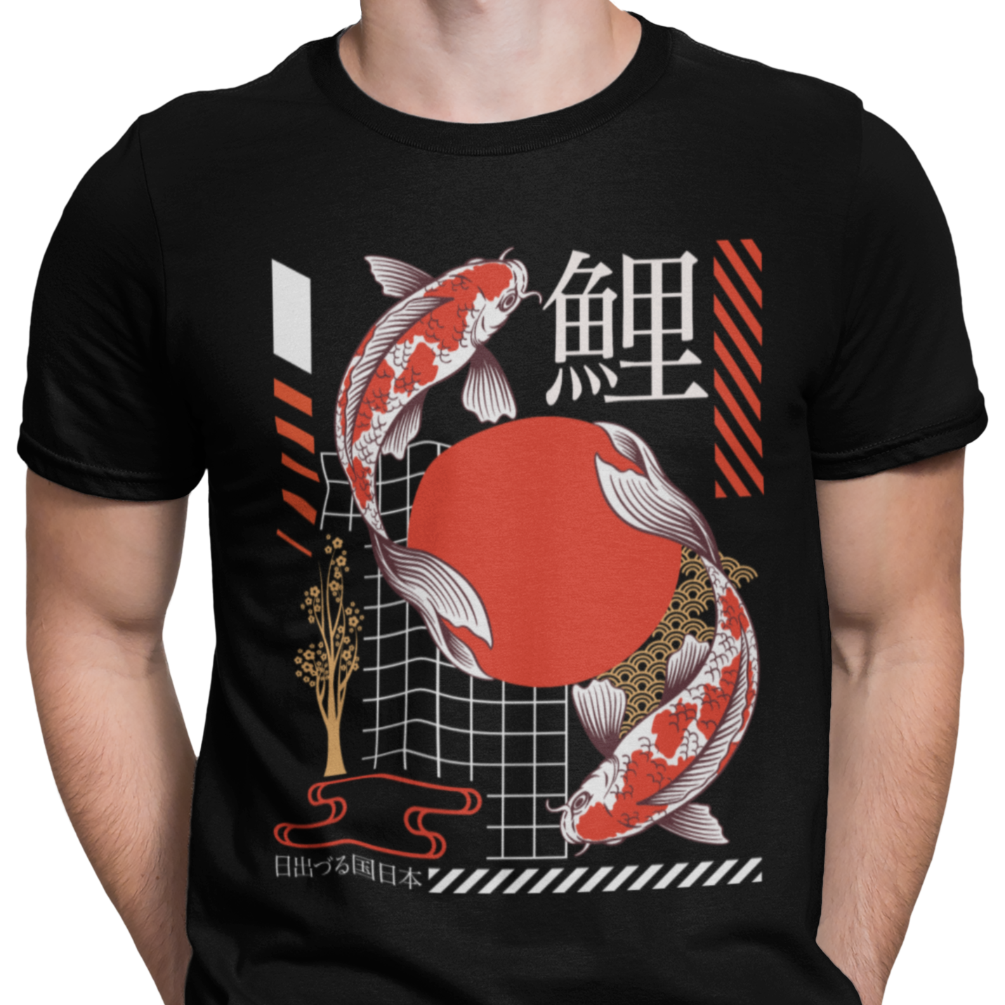 CAMISETA / SUDADERA JAPÓN PECES CARPA