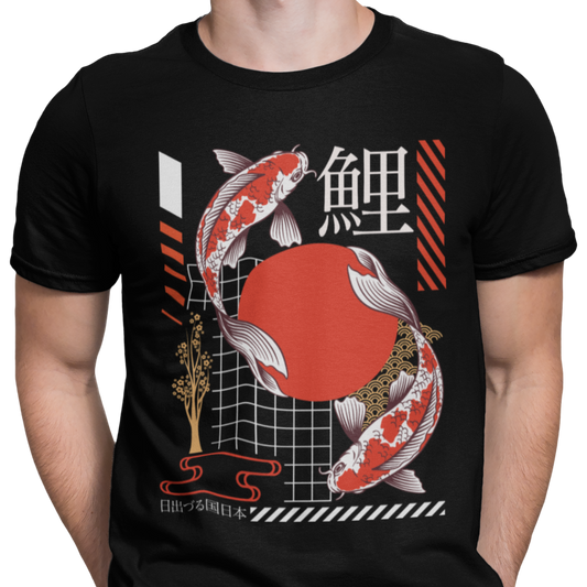 CAMISETA / SUDADERA JAPÓN PECES CARPA