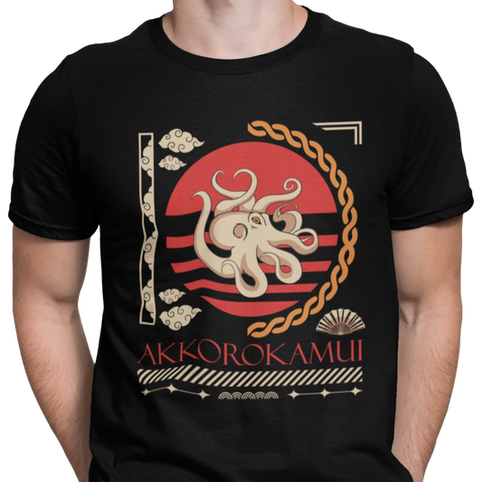 CAMISETA / SUDADERA JAPÓN PULPO AKKOROKAMUI