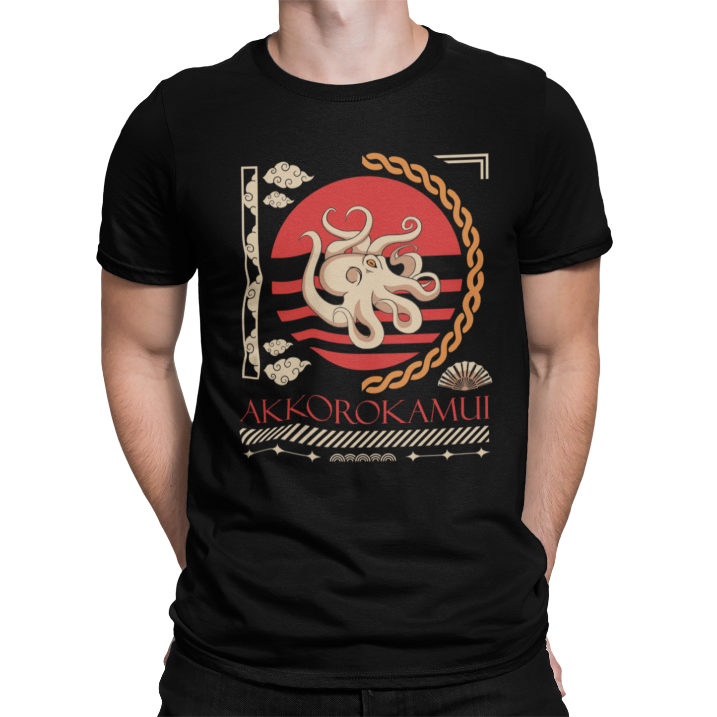 CAMISETA / SUDADERA JAPÓN PULPO AKKOROKAMUI