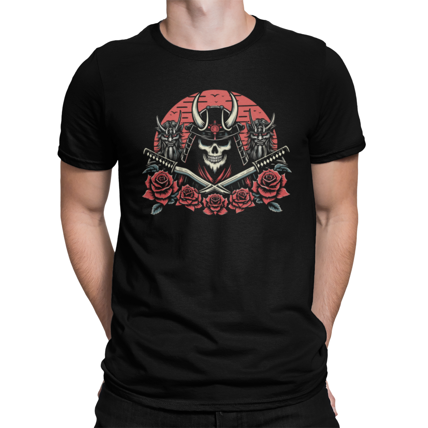 CAMISETA / SUDADERA JAPÓN SAMURAI CALAVERA