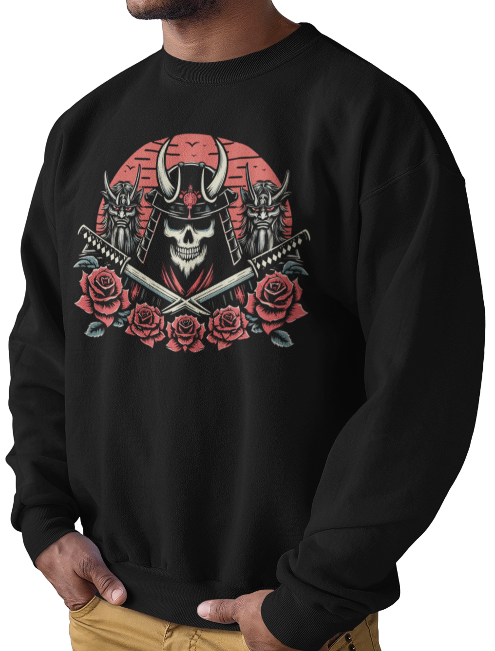 CAMISETA / SUDADERA JAPÓN SAMURAI CALAVERA