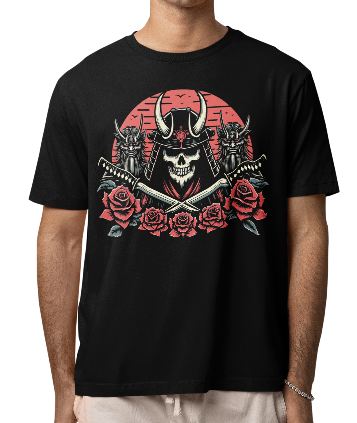 CAMISETA / SUDADERA JAPÓN SAMURAI CALAVERA