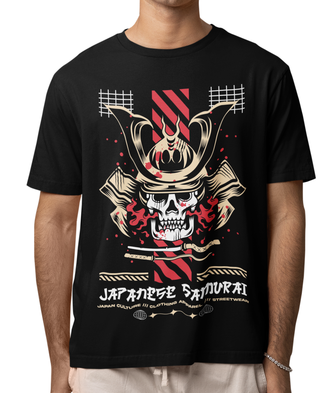 CAMISETA / SUDADERA JAPÓN DEMONIO SAMURAI