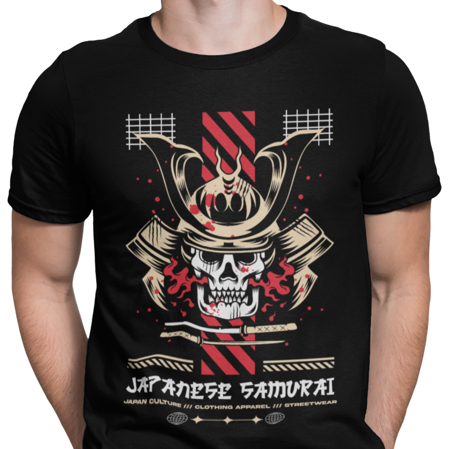 CAMISETA / SUDADERA JAPÓN DEMONIO SAMURAI