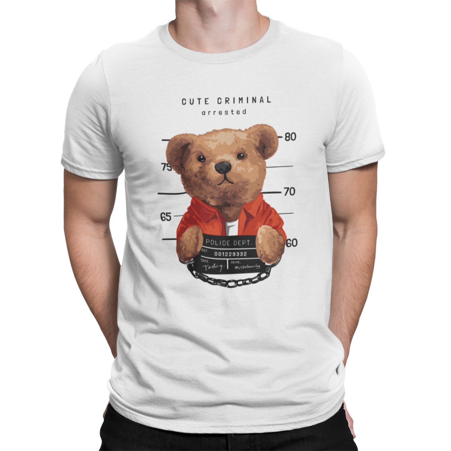 CAMISETA / SUDADERA OSO FICHA POLICIAL