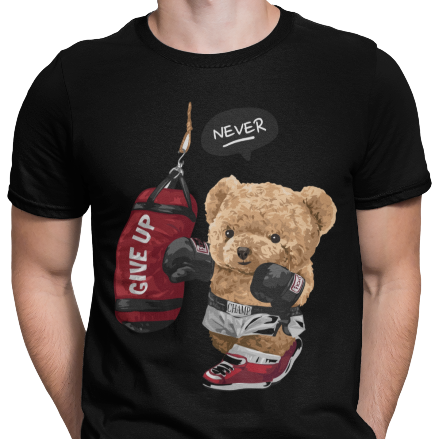 CAMISETA / SUDADERA OSO BOXEADOR