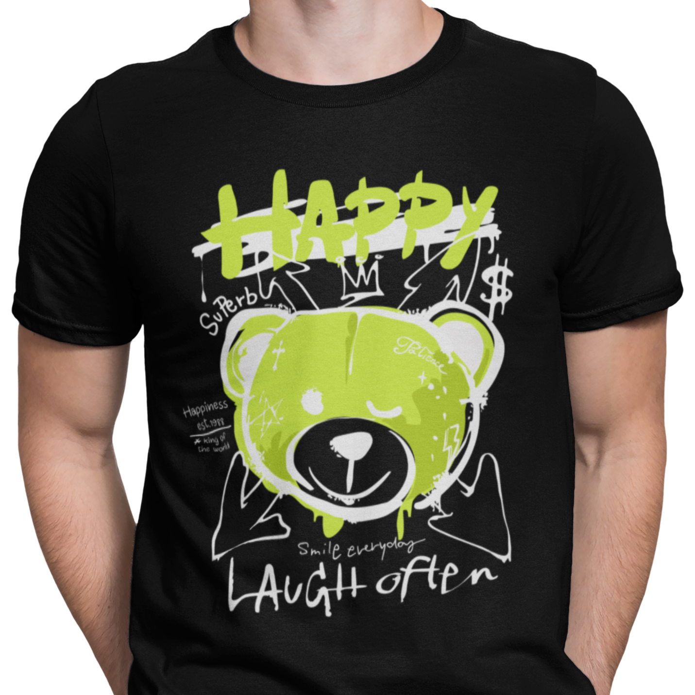 CAMISETA / SUDADERA OSITO HAPPY