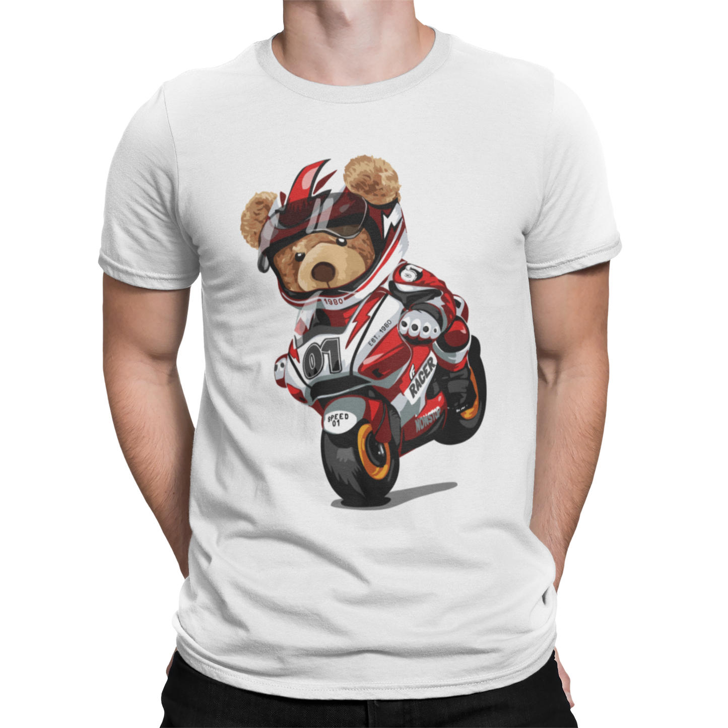 CAMISETA / SUDADERA OSO MOTORISTA