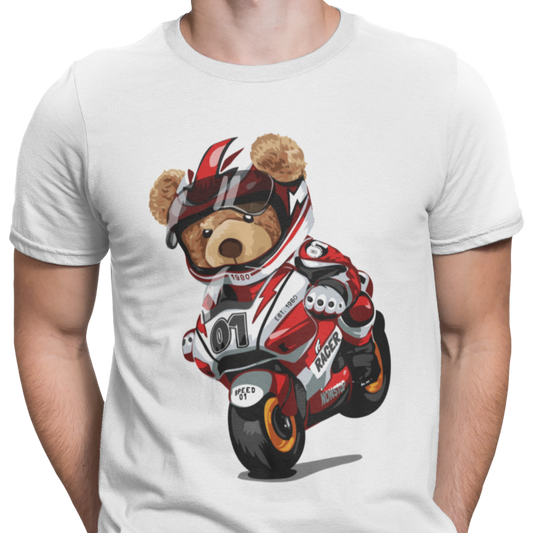 CAMISETA / SUDADERA OSO MOTORISTA