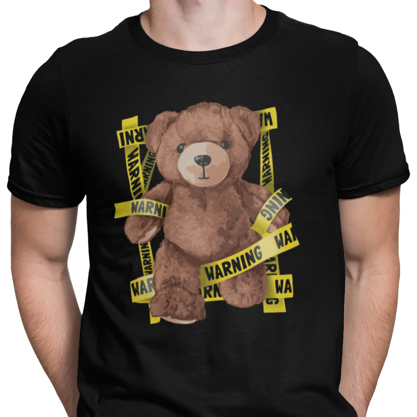 CAMISETA / SUDADERA OSO CINTA WARNING