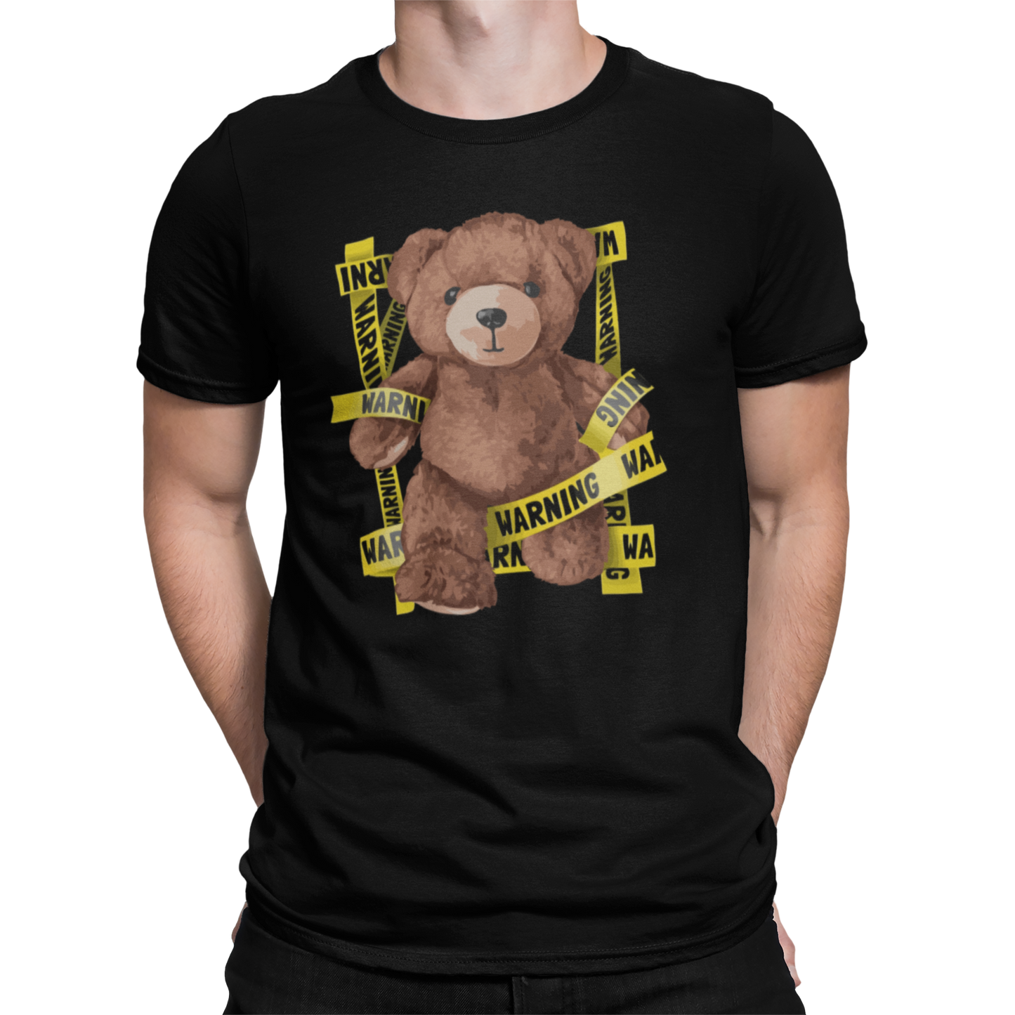 CAMISETA / SUDADERA OSO CINTA WARNING