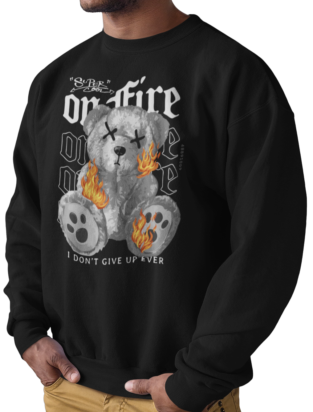 CAMISETA / SUDADERA OSO ON FIRE