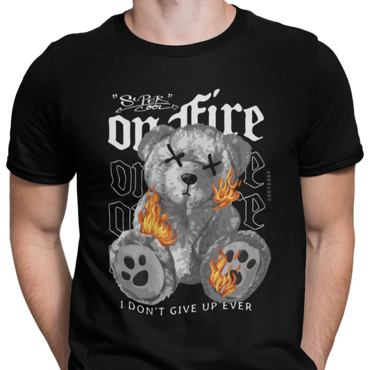 CAMISETA / SUDADERA OSO ON FIRE