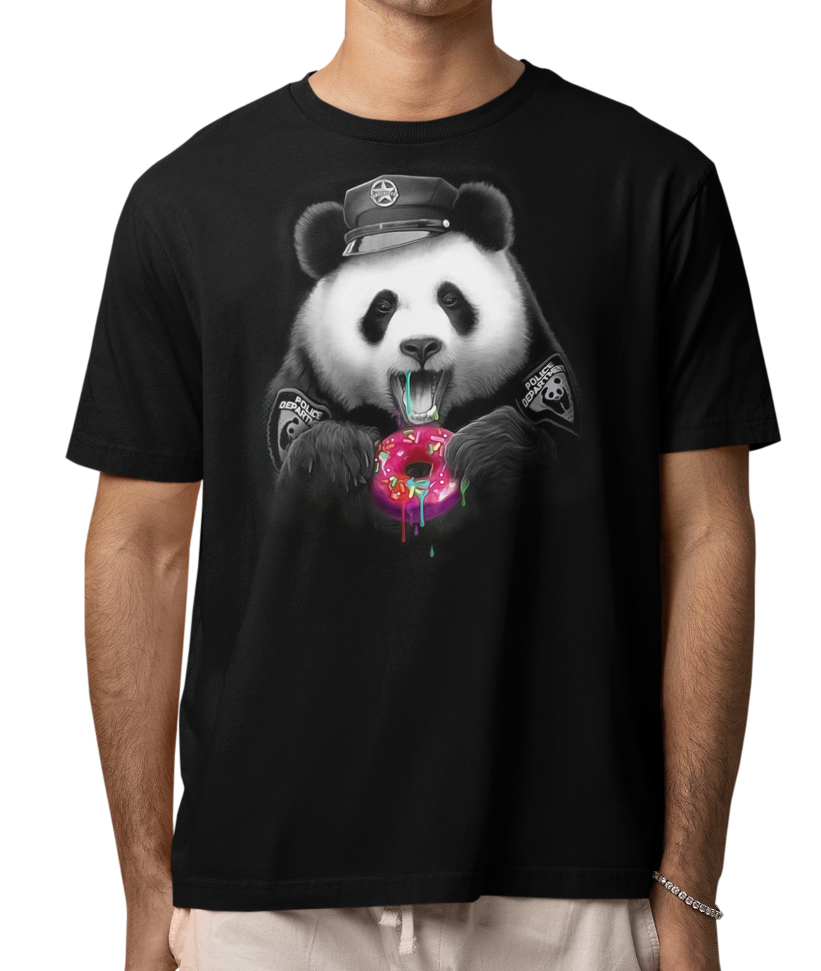 CAMISETA / SUDADERA OSO PANDA POLICIA