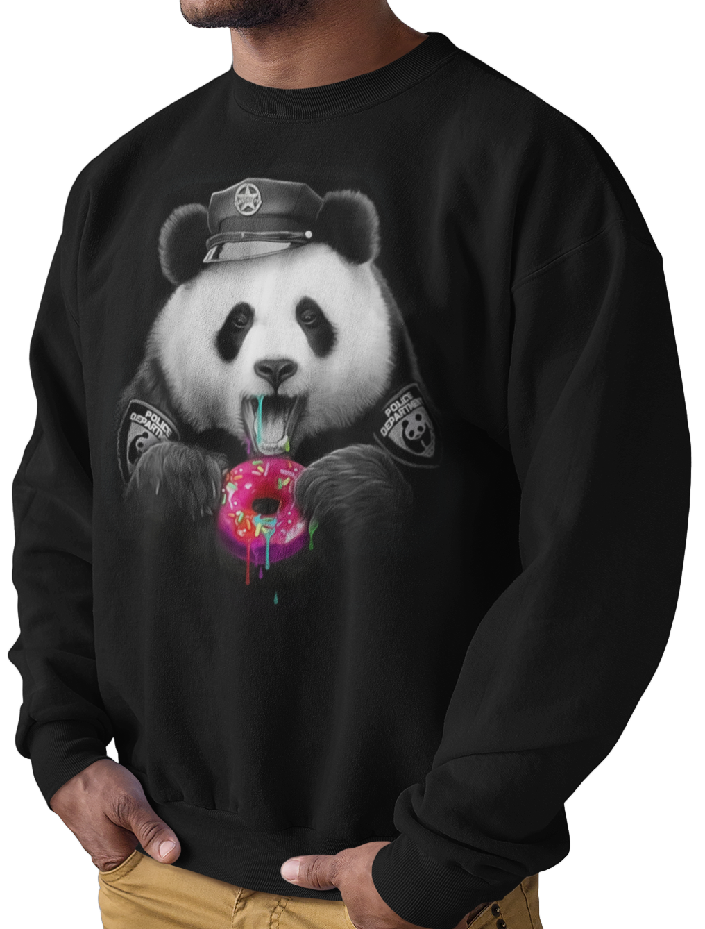CAMISETA / SUDADERA OSO PANDA POLICIA