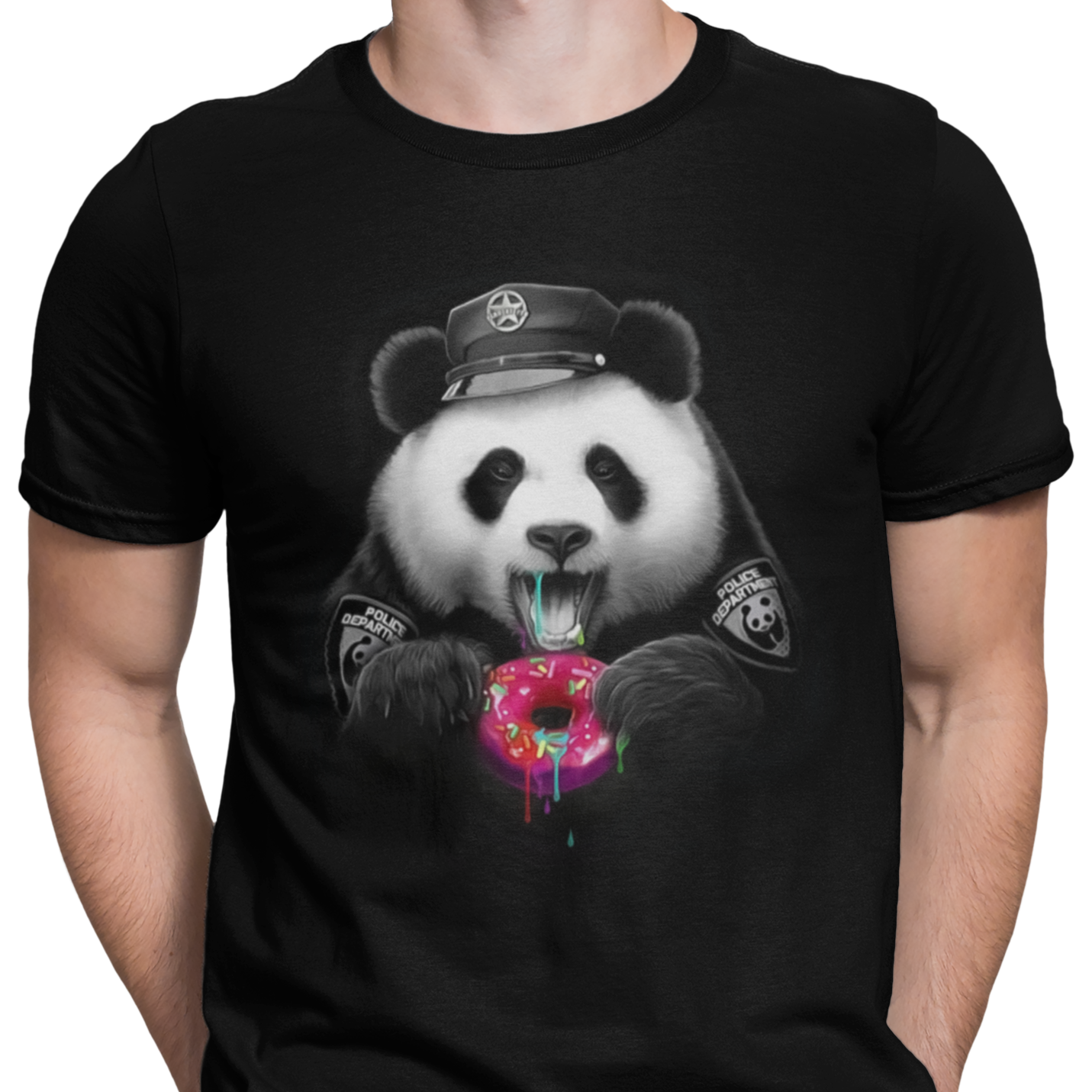 CAMISETA / SUDADERA OSO PANDA POLICIA