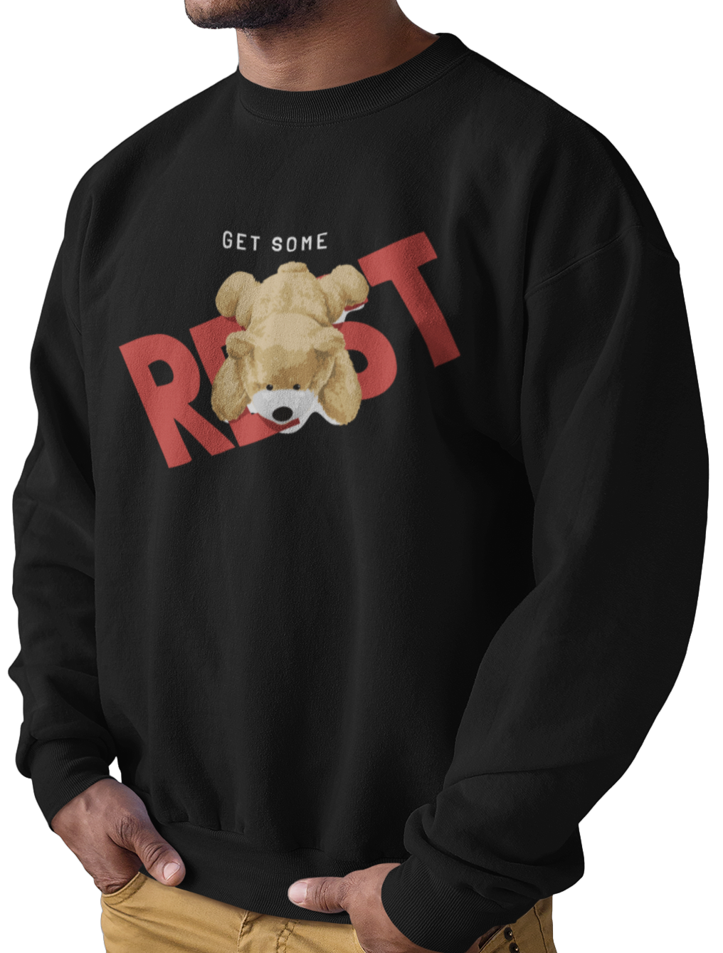 CAMISETA / SUDADERA OSO GET SOME REST