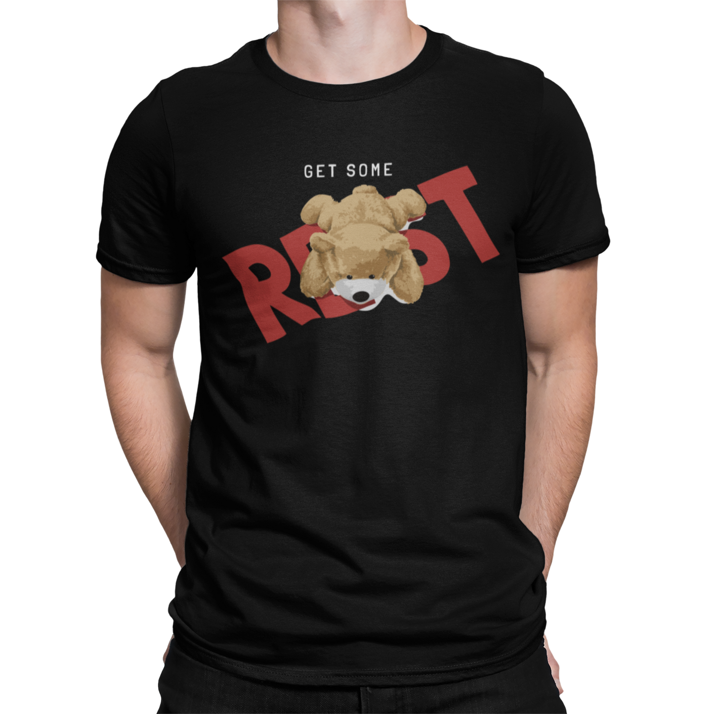 CAMISETA / SUDADERA OSO GET SOME REST