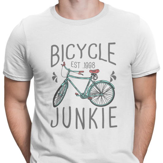 CAMISETA / SUDADERA RETRO BICYCLE BLANCA
