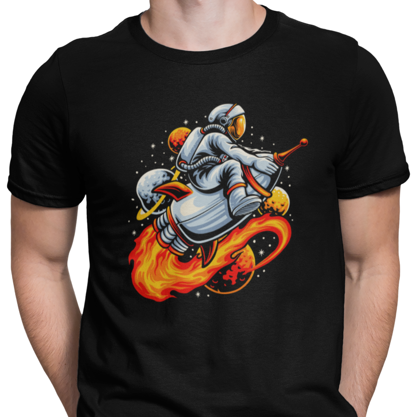 CAMISETA / SUDADERA RETRO COHETE