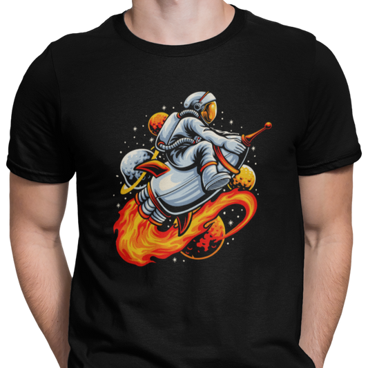 CAMISETA / SUDADERA RETRO COHETE