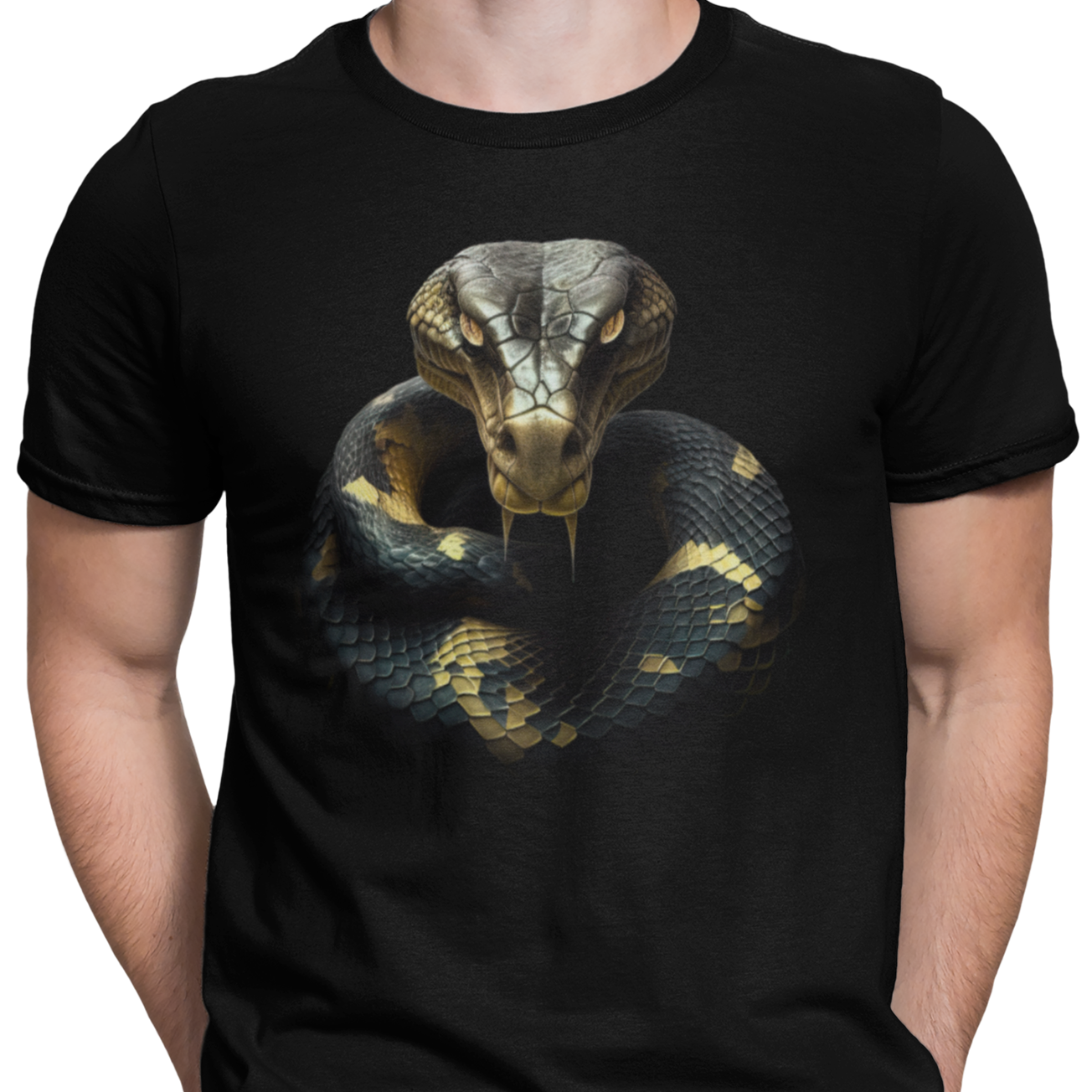 CAMISETA SERPIENTE OJOS DE FUEGO